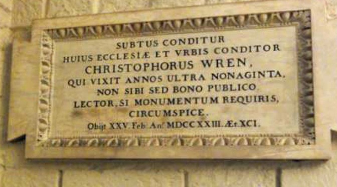 The Christopher Wren Ramble